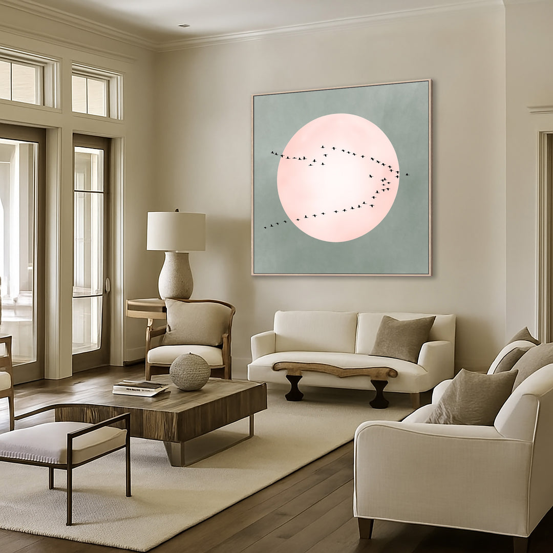 Blush Pink Moon