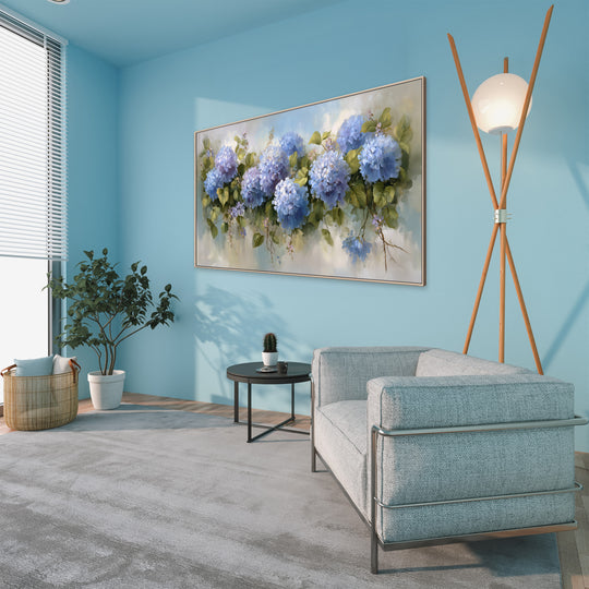Blue Hydrangea