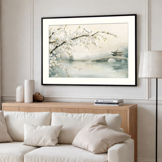 Cherry Blossom Lake