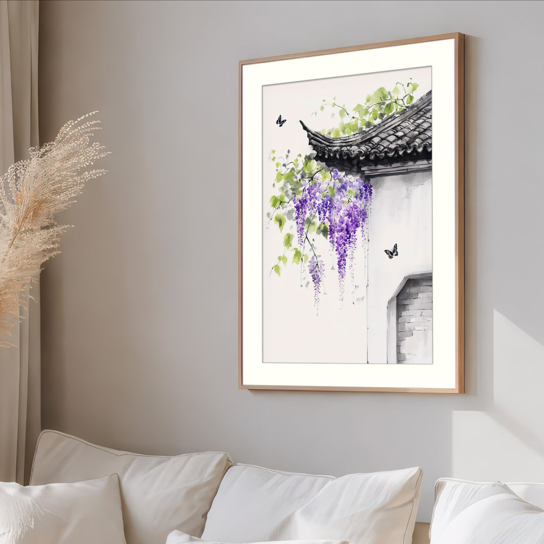 Wisteria Wall Art Print