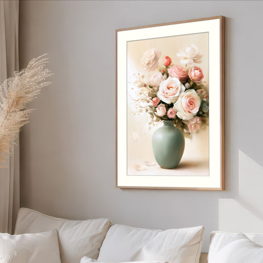 Pink Rose Art Print