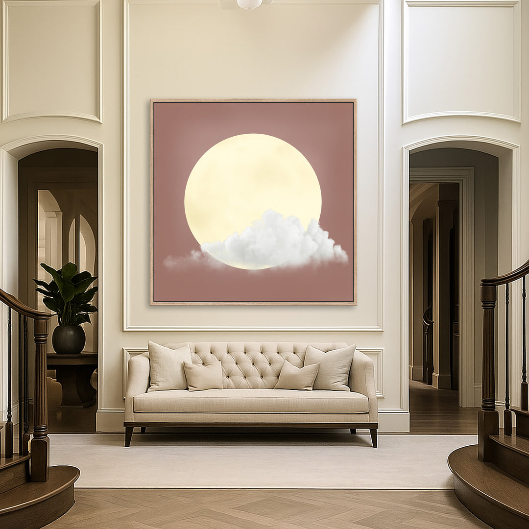 Moon and Clouds