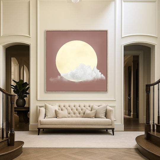 Moon and Clouds