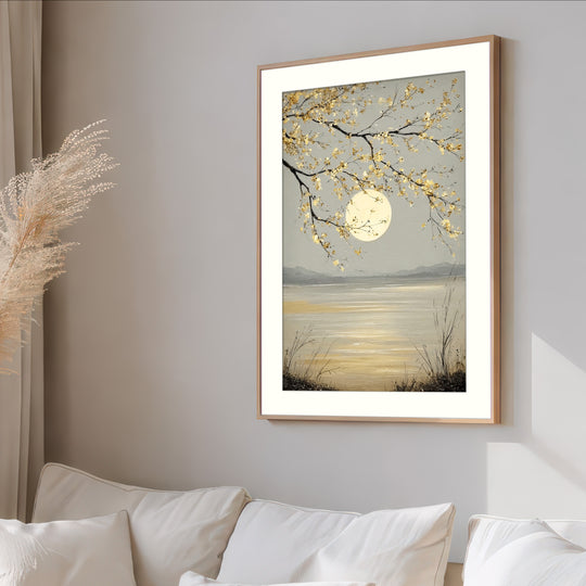 Golden Blossom Art Print