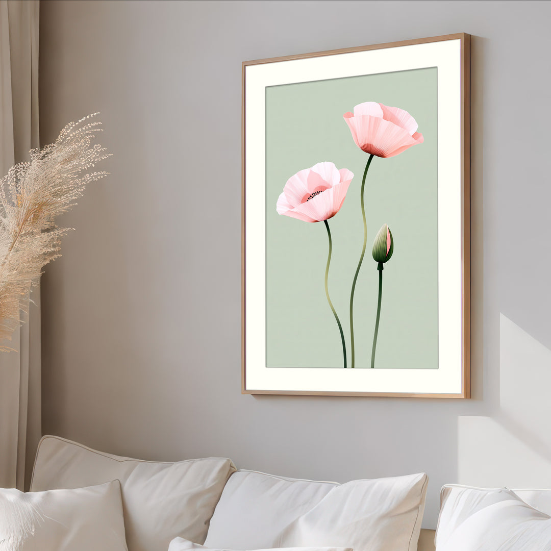 Pink Poppy Art Print