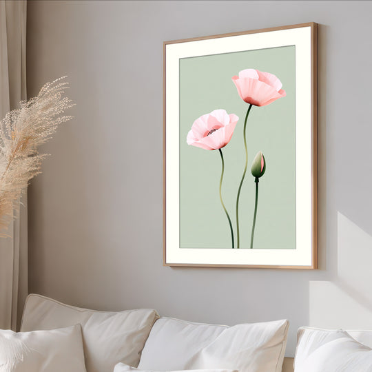 Pink Poppy Art Print