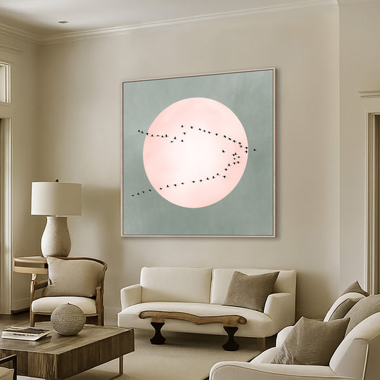 Blush Pink Moon
