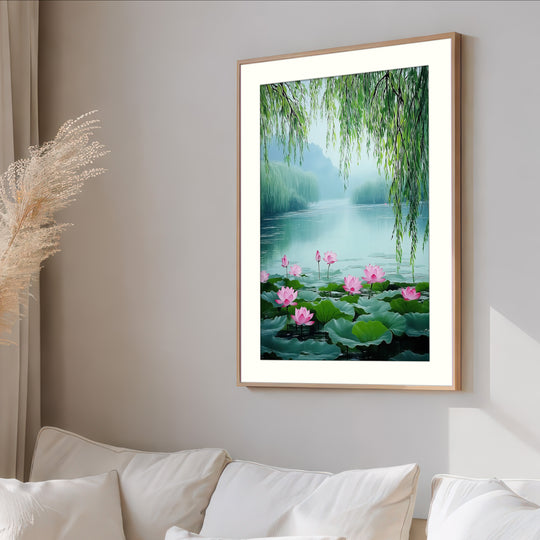 Botanical Water Lily Art