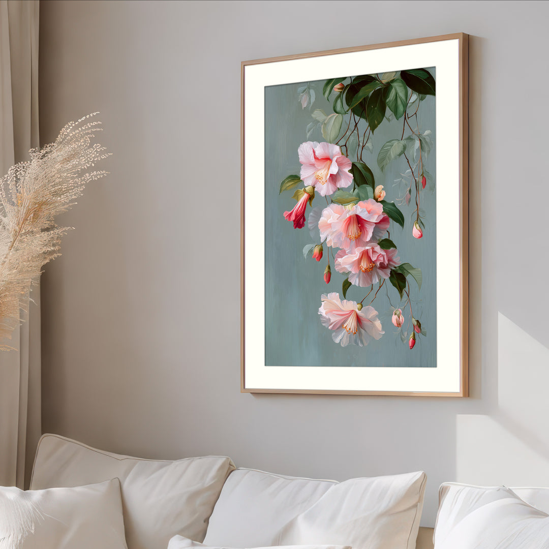 Pink Hibiscus Art Print