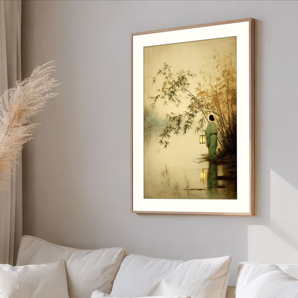 Japanese Bamboo Art Print