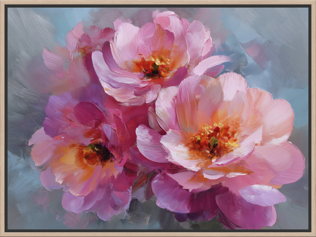 Pink Peony Canvas Print