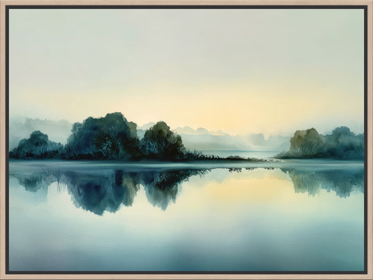 Lake Scene at Dusk