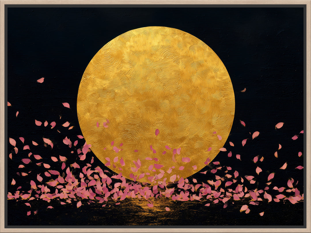 Golden Moon Canvas Print