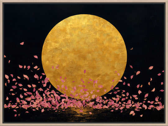 Golden Moon Canvas Print