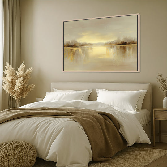 Panoramic Lake Scene