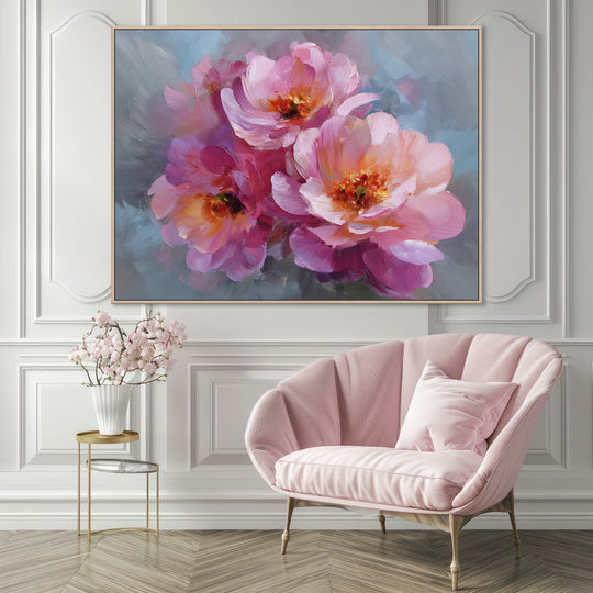 Pink Peony Canvas Print