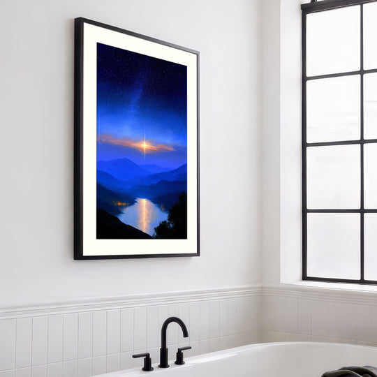 Starry Night Wall Art Print