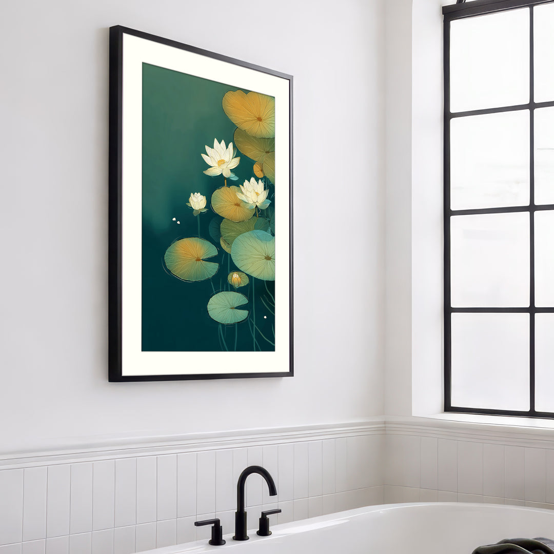 Teal Botanical Wall Decor