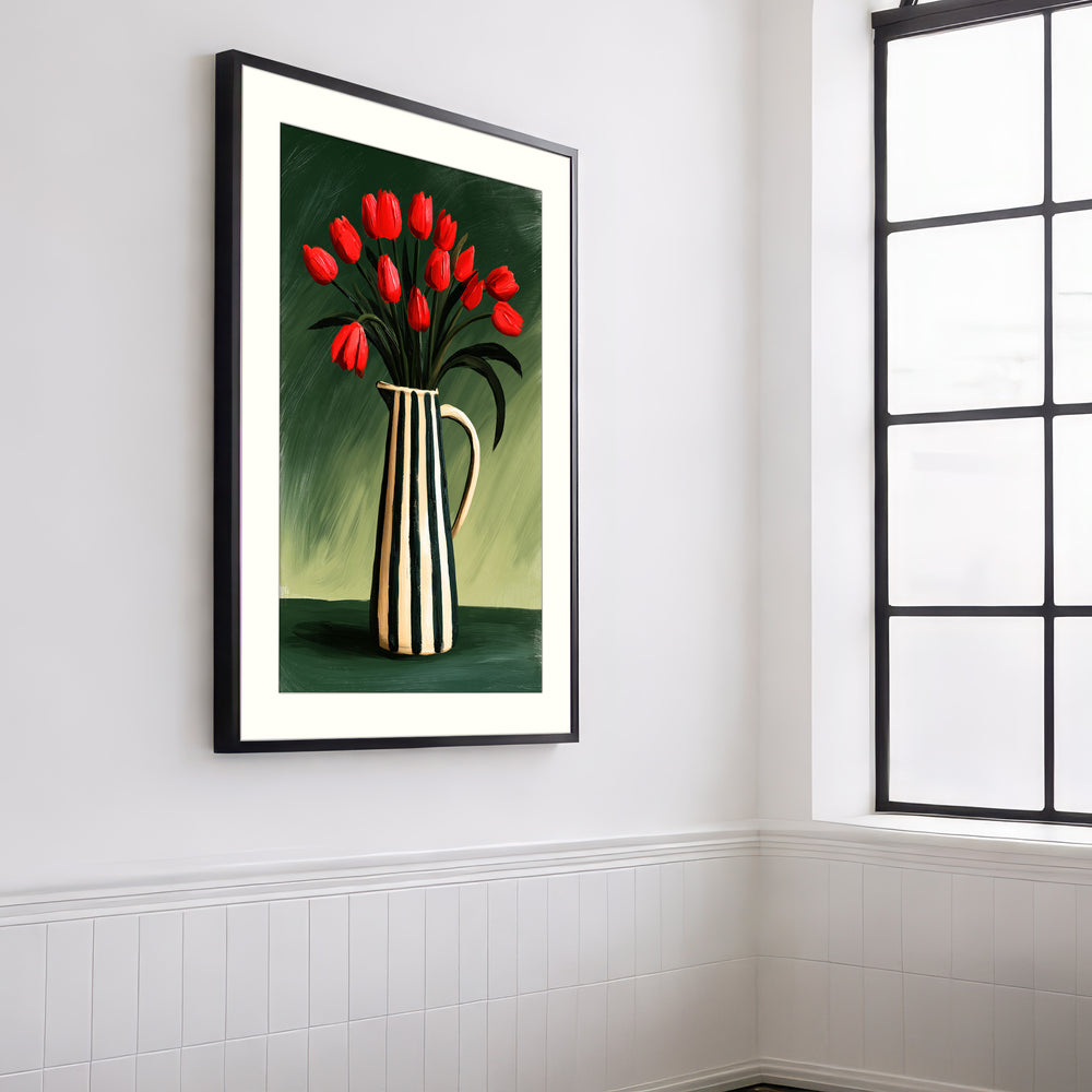 Red Tulips Art Print
