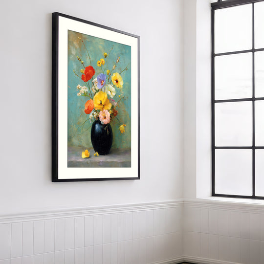 Floral Vase Art Print