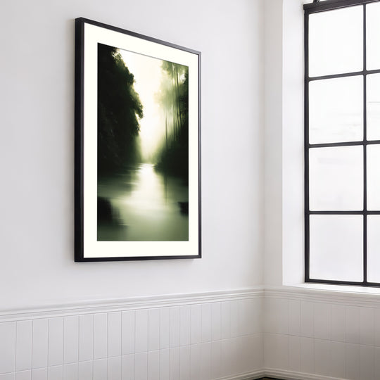 Misty Forest Art Print