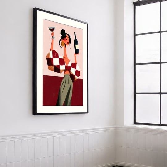 Wine Lover Art Print