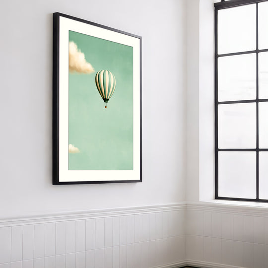 Hot Air Balloon Art Print