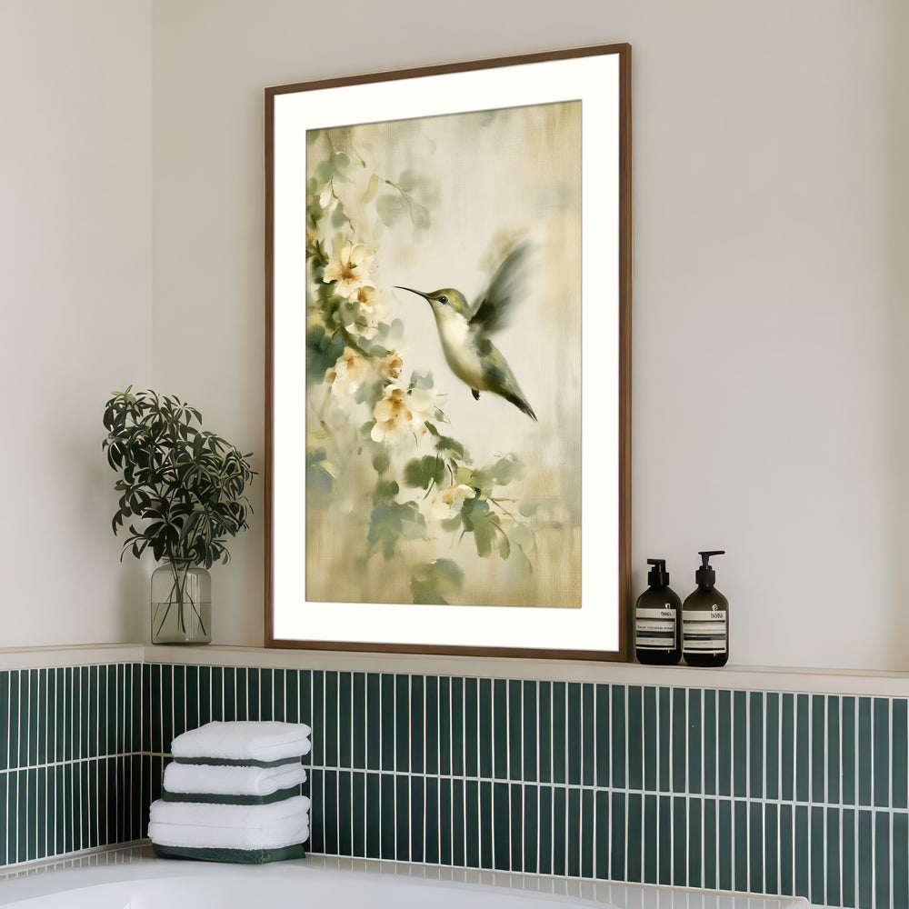 Cream Flower Wall Art