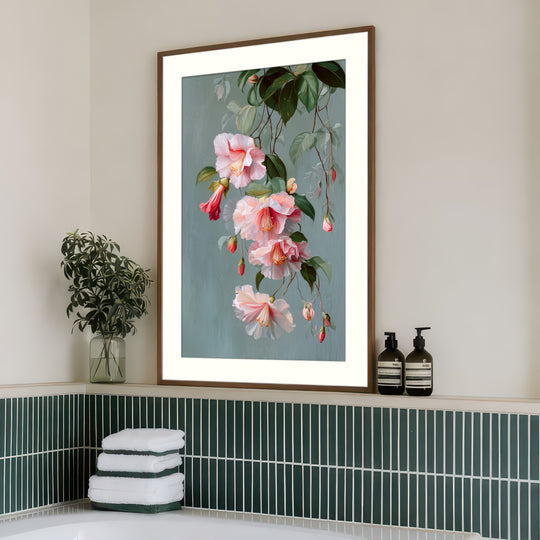 Pink Hibiscus Art Print