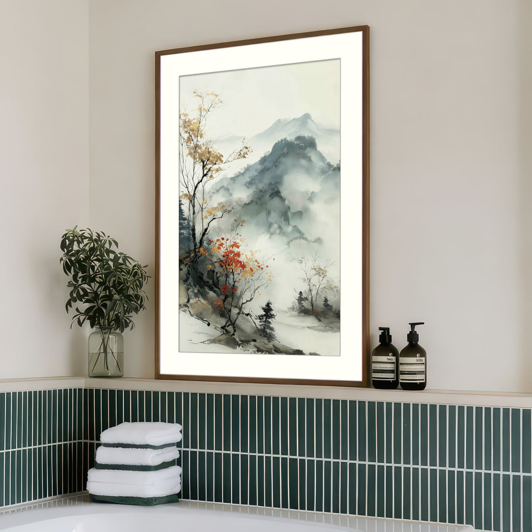 Autumn Misty Mountains