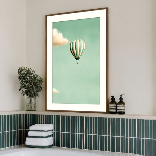 Hot Air Balloon Art Print