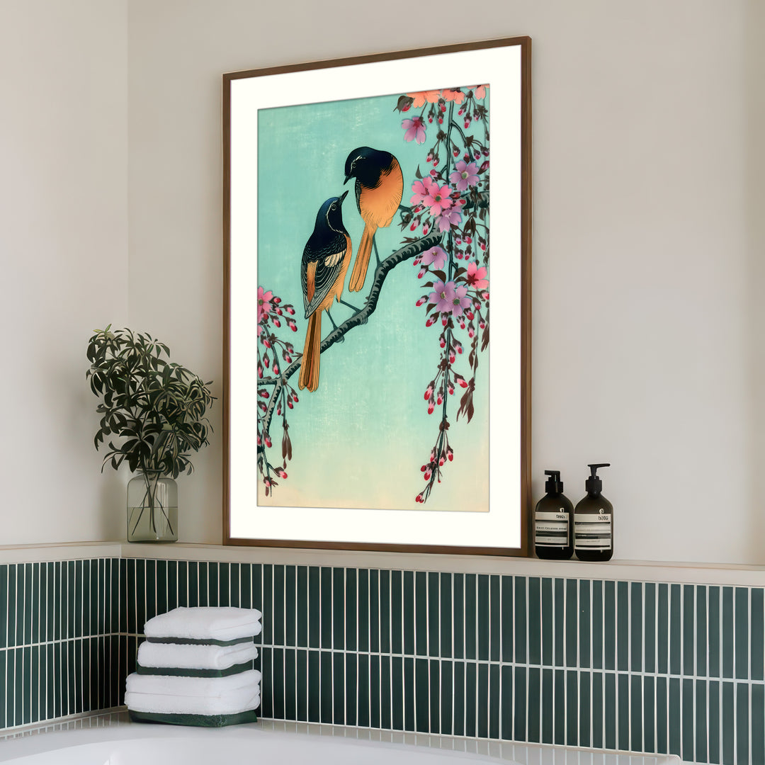 Japanese Bird Wall Art