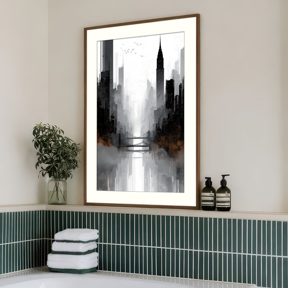 New York Skyline Art Print