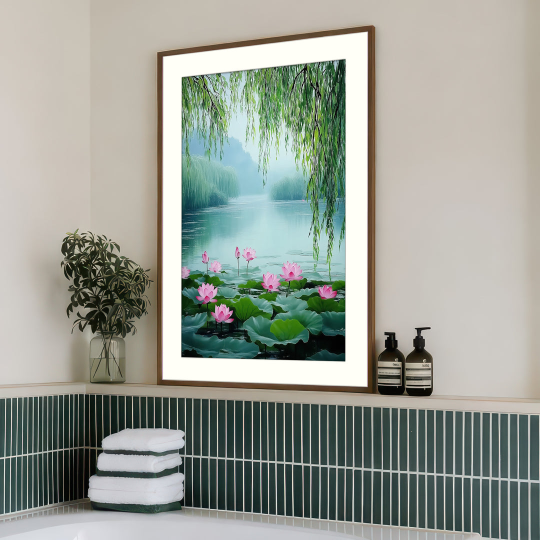Botanical Water Lily Art
