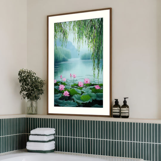 Botanical Water Lily Art