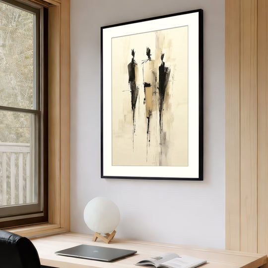 Abstract Figure Art Print