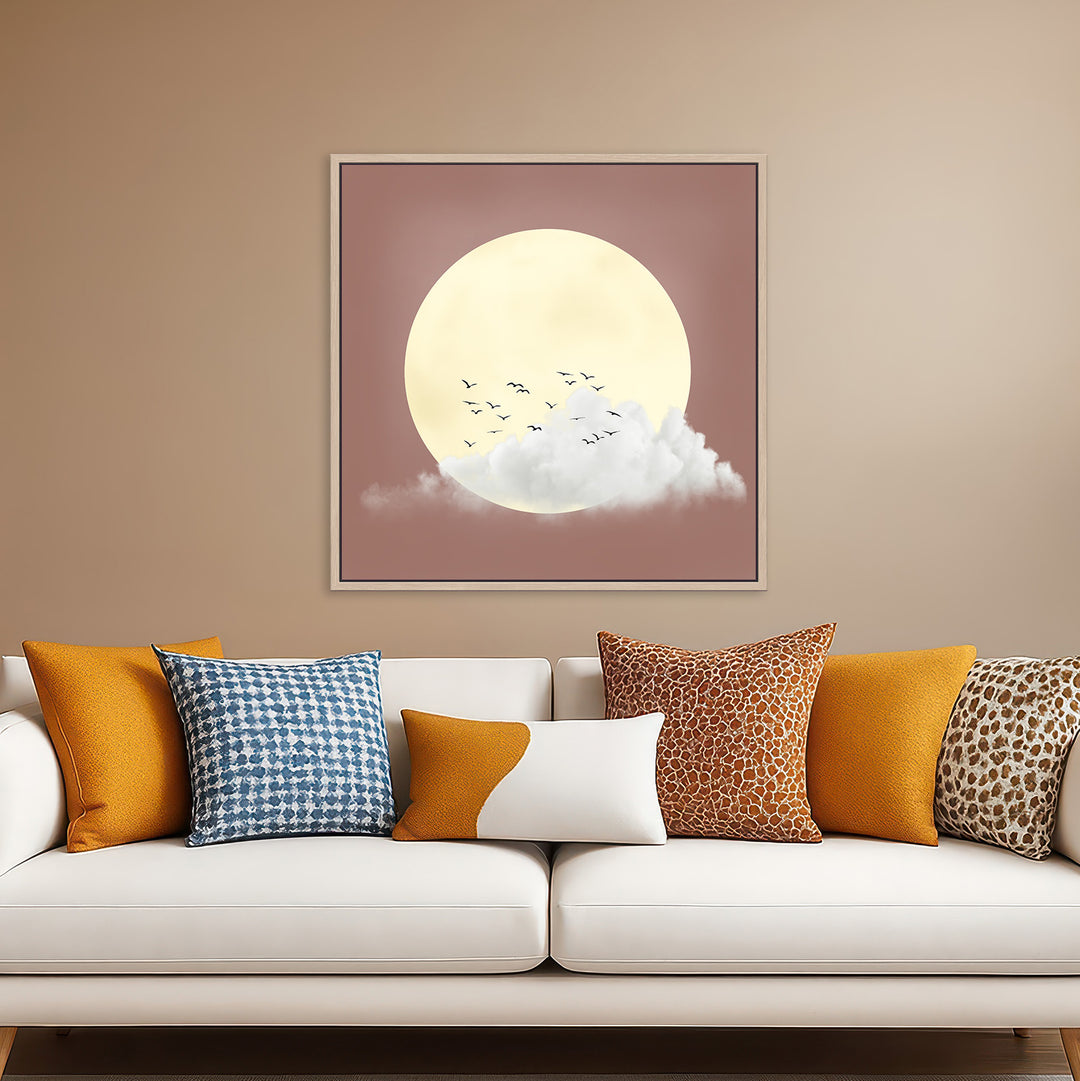 Bird Flock Moon