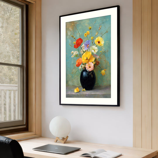 Floral Vase Art Print