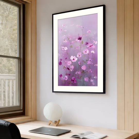 Pink Floral Art Print