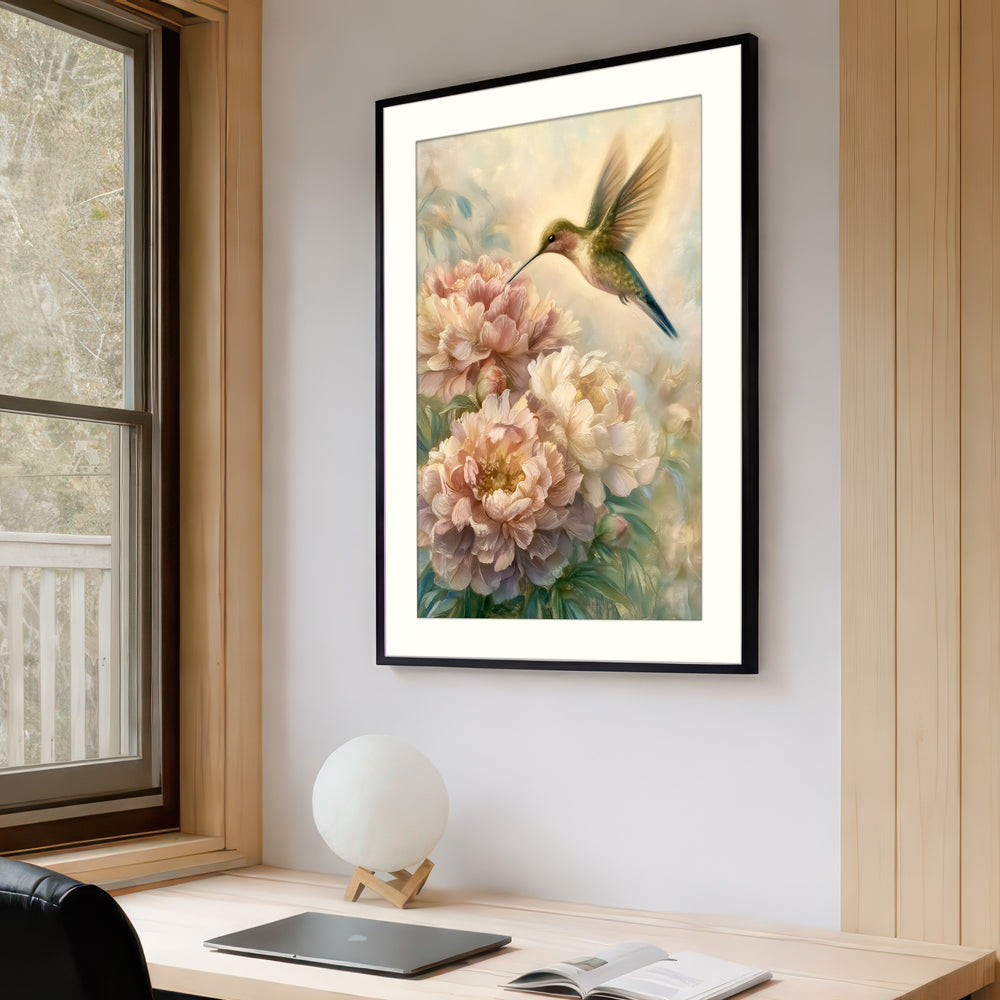 Pink Peony Wall Art
