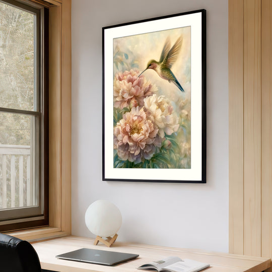 Pink Peony Wall Art
