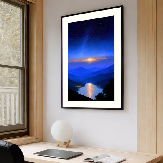 Starry Night Wall Art Print