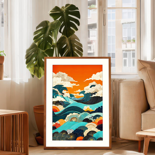 Japanese Wave Art Print