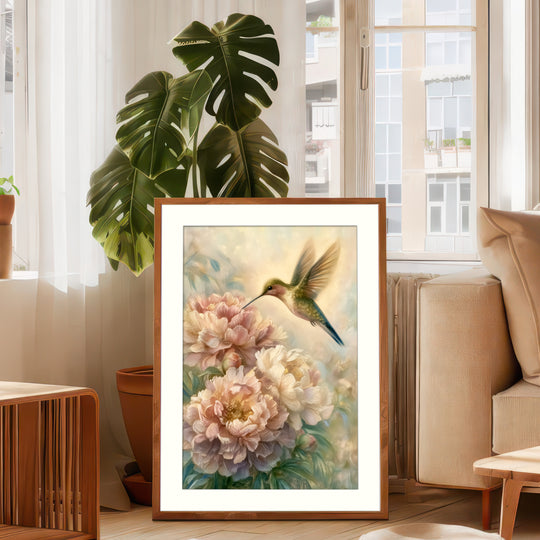 Pink Peony Wall Art