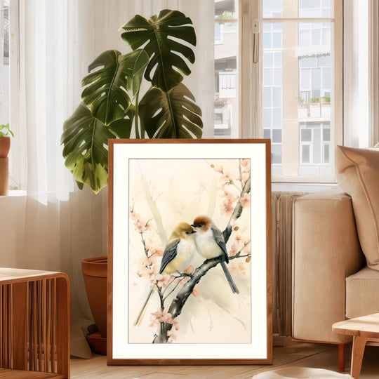 Love Birds Art Print