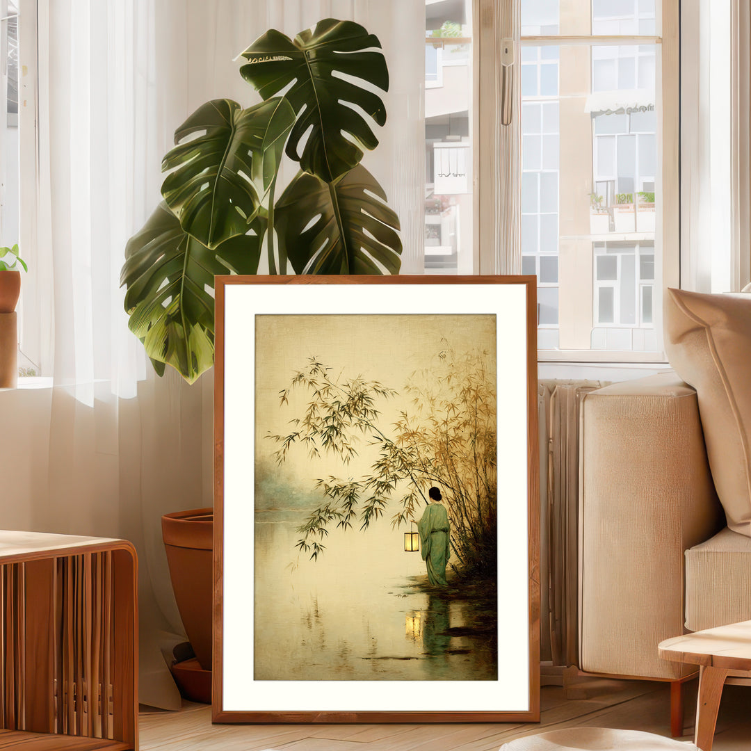 Japanese Bamboo Art Print