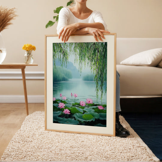 Botanical Water Lily Art