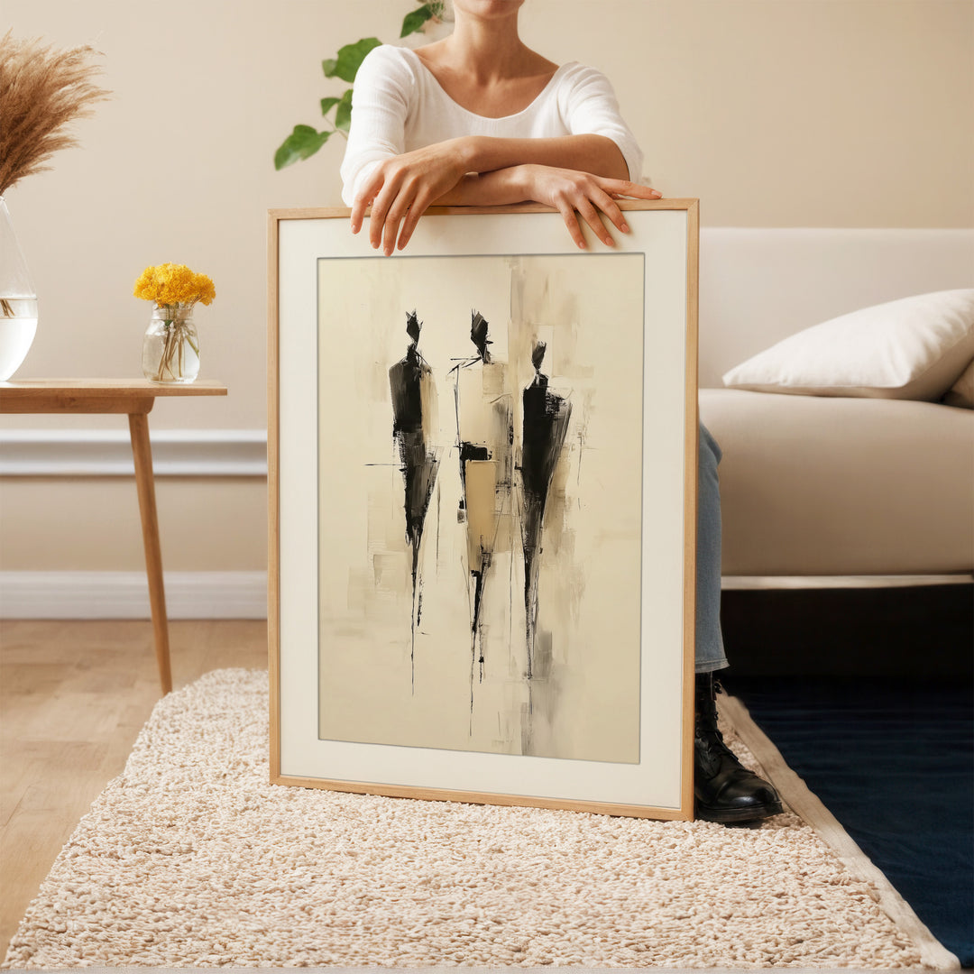 Abstract Figure Art Print