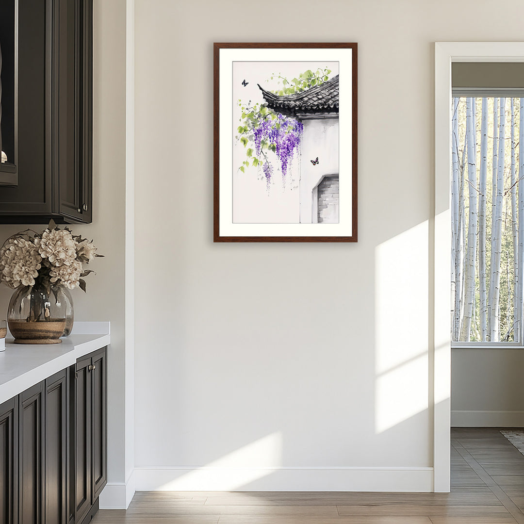 Wisteria Wall Art Print