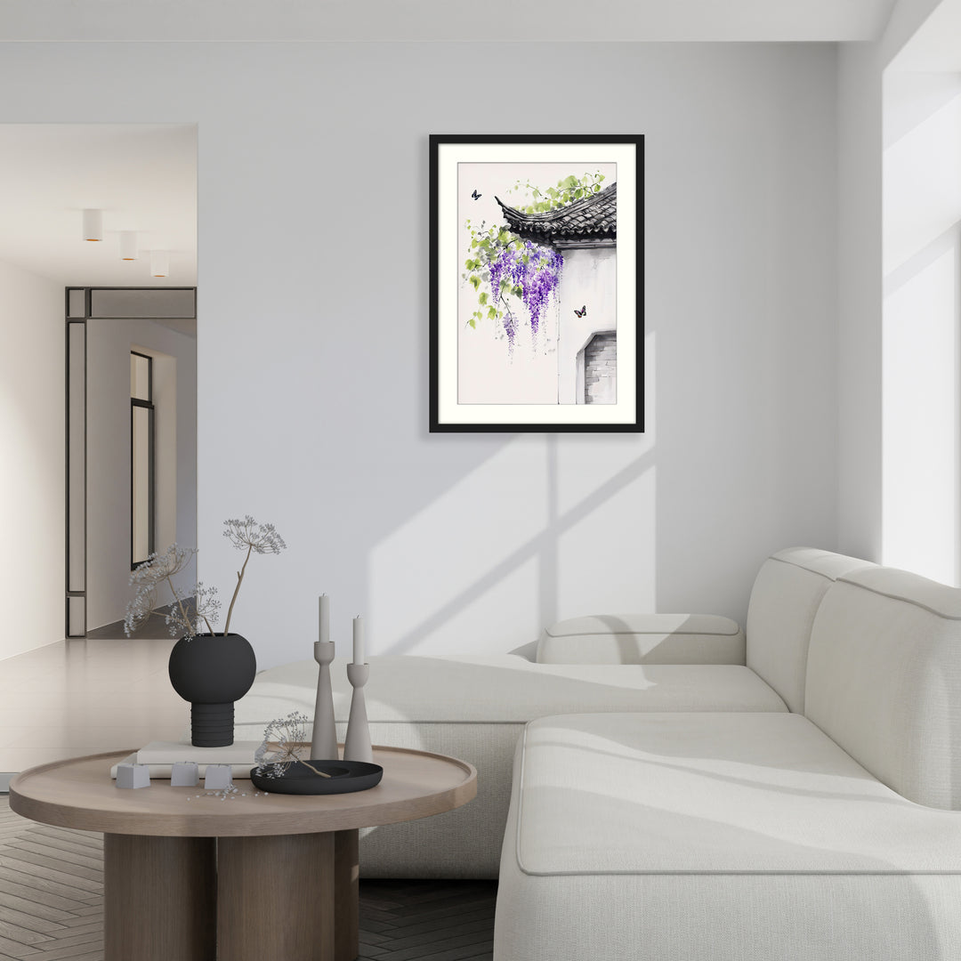 Wisteria Wall Art Print